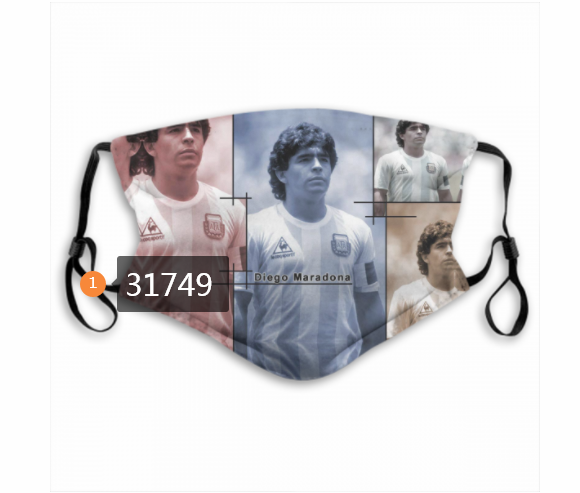 2020 Soccer #10 Dust mask with filter